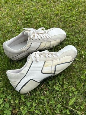 Vintage diesel Auriga suede leather sneaker shoes men’s size 10.5 2005
